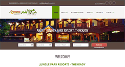 Desktop Screenshot of jungleparkresorts.in